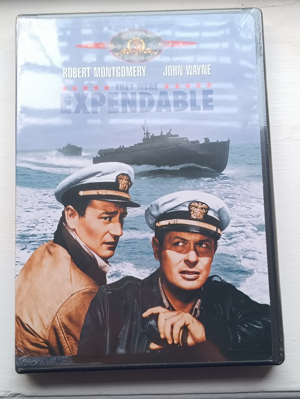 Classic Navy Film DVD They Were Expendable - John Wayne & Rover Montgomery